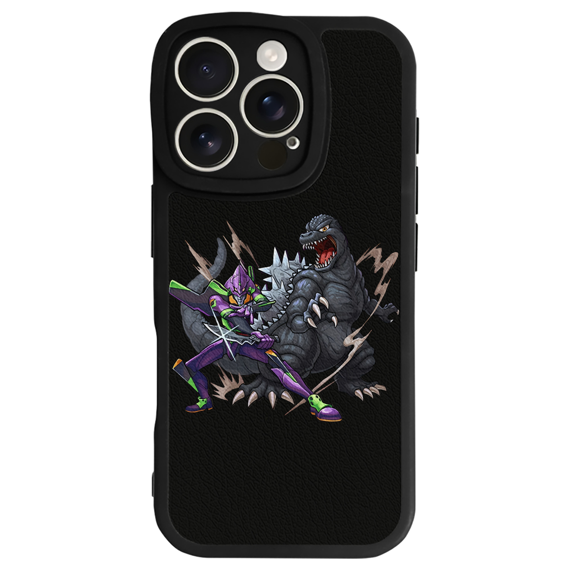 （画像用） EVA 新世紀エヴァンゲリオン 【iPhone 16シリーズ対応】シリコンスマホケース（レザー調） 材質：シリコン